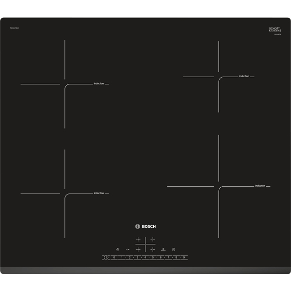 Bếp từ 4 vùng nấu Bosch PIE631FB1E - Series 6